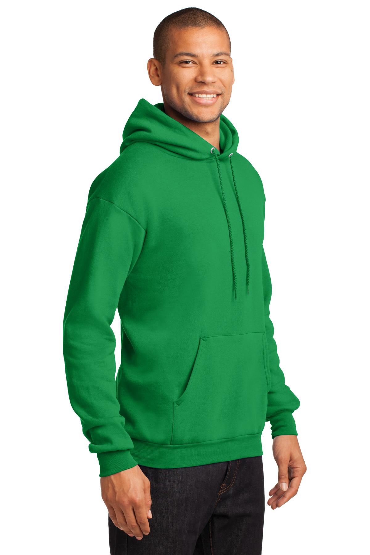Unisex Core Fleece Pullover Hoodie - Clover Green
