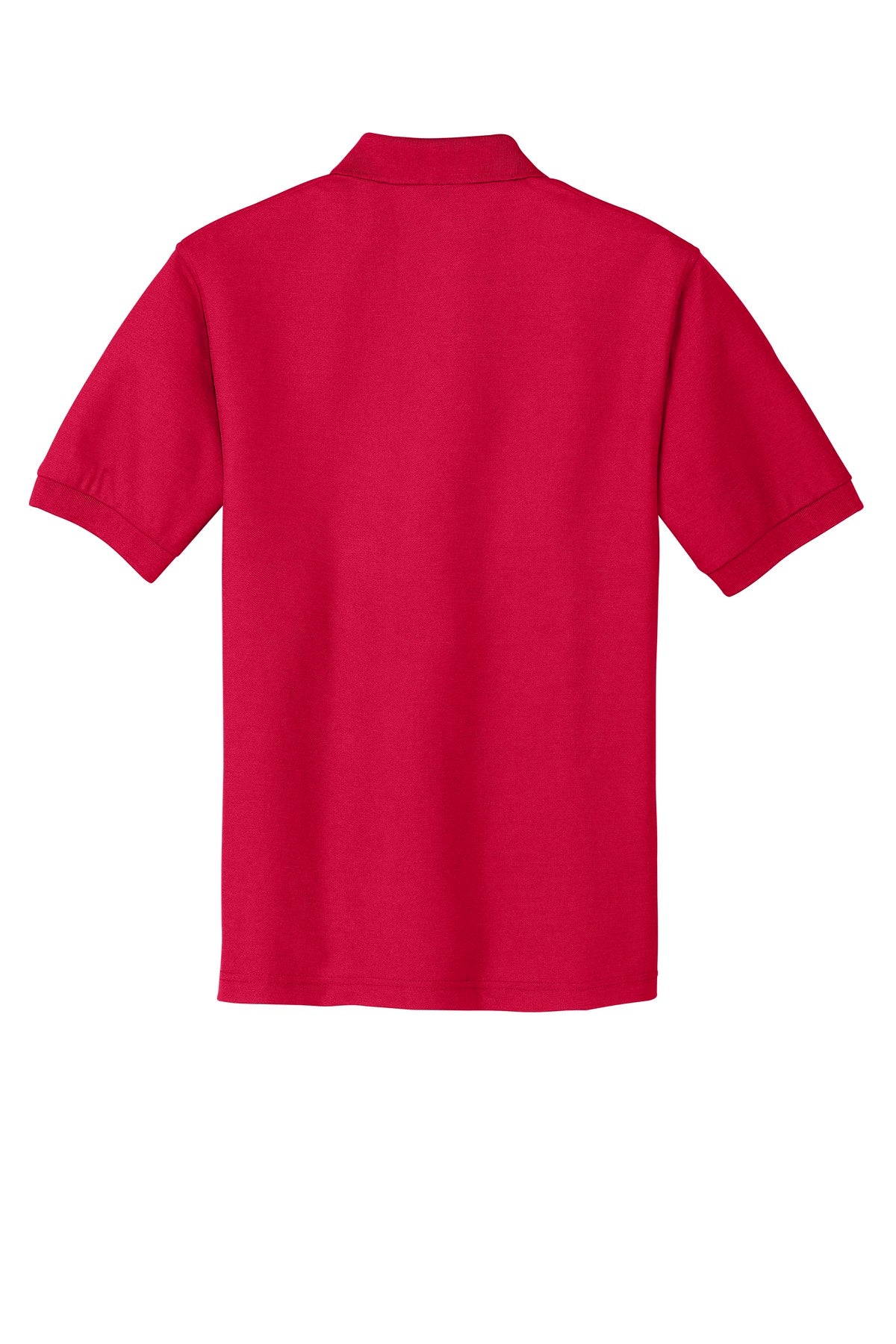 Unisex Silk Touch Polo - Red