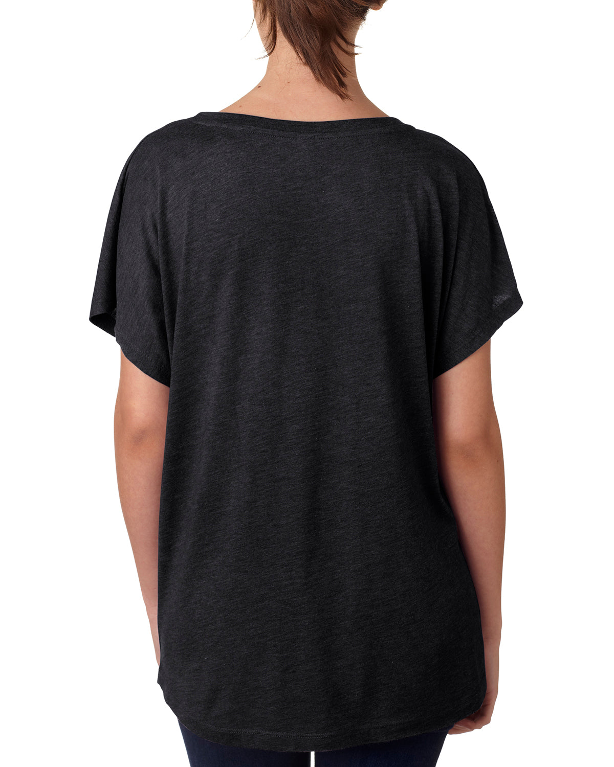 Women's Triblend Dolman - Vintage Black