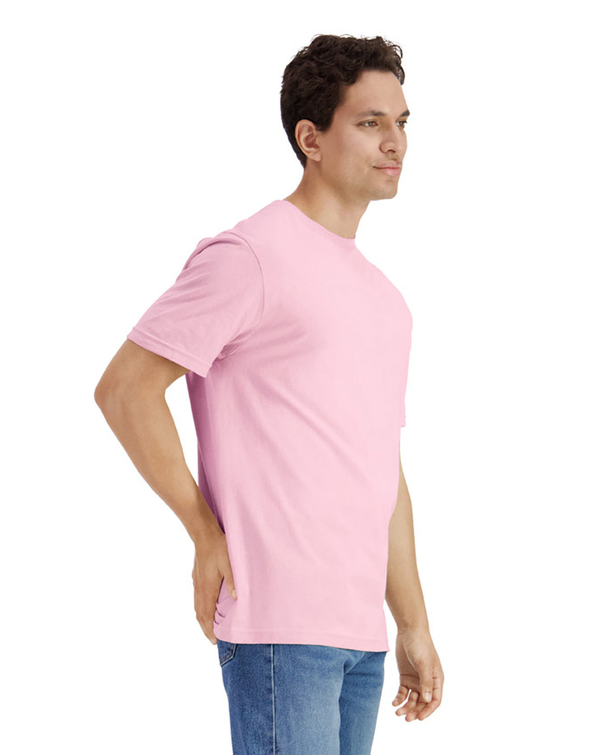 Light Cotton T-Shirt - Light Pink