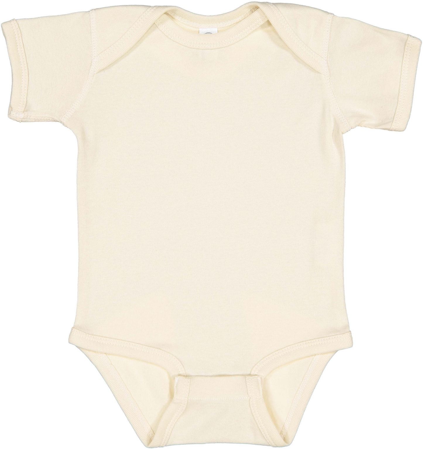 Infant Baby Rib Bodysuit - Natural