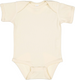 Rabbit Skins 4400 - Infant Baby Rib Bodysuit - Natural