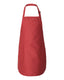 Q-Tees Q4350 - Full-Length Apron with Pockets - Red