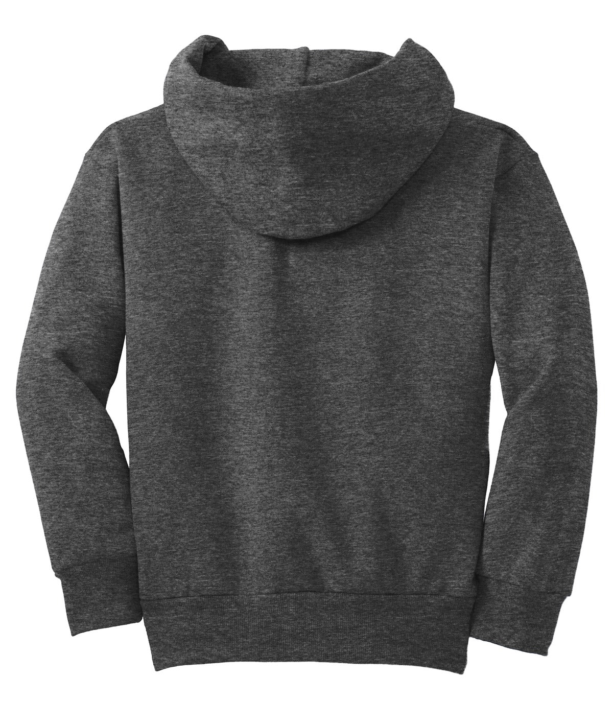Youth Core Fleece Pullover Hoodie - Dark Heather Gray