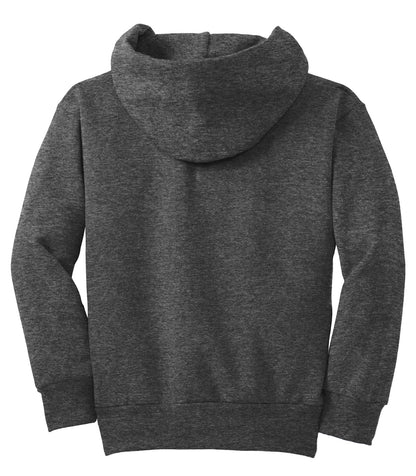 Youth Core Fleece Pullover Hoodie - Dark Heather Gray