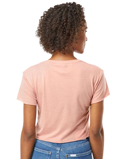 Women's Festival Cali Crop T-Shirt - Desert Pink