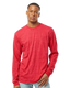 Tultex 0291TC - Unisex Heavyweight Long Sleeve Tee - Heather Red