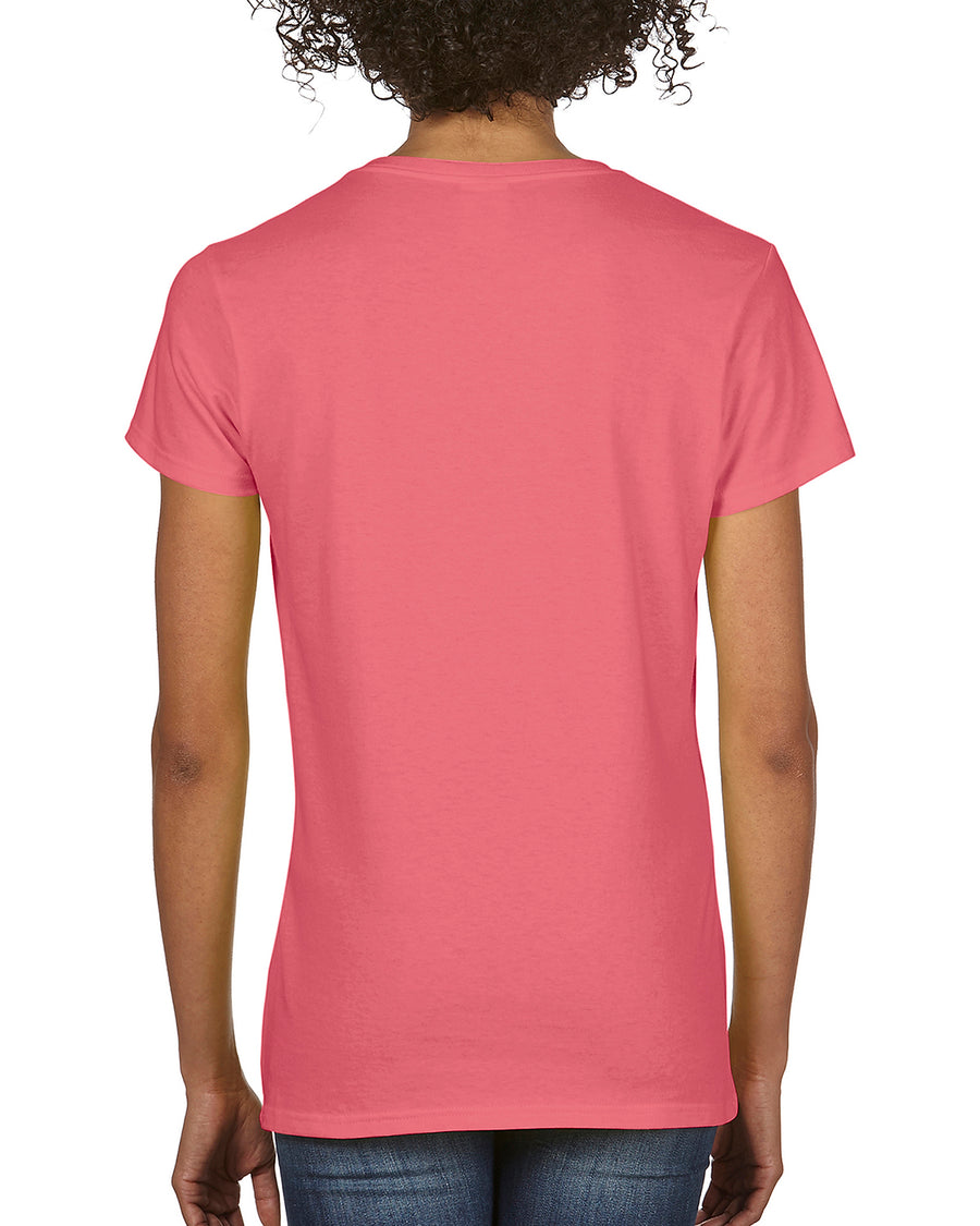Women's Midweight RS V-Neck T-Shirt - Watermelon