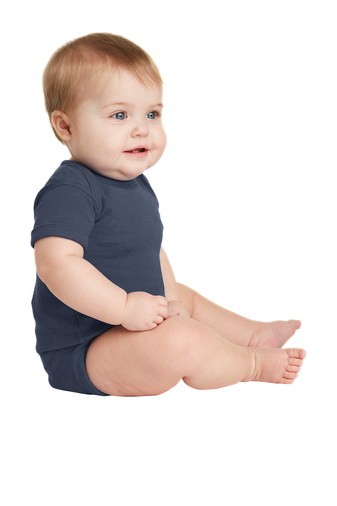 Infant Baby Rib Bodysuit - Navy
