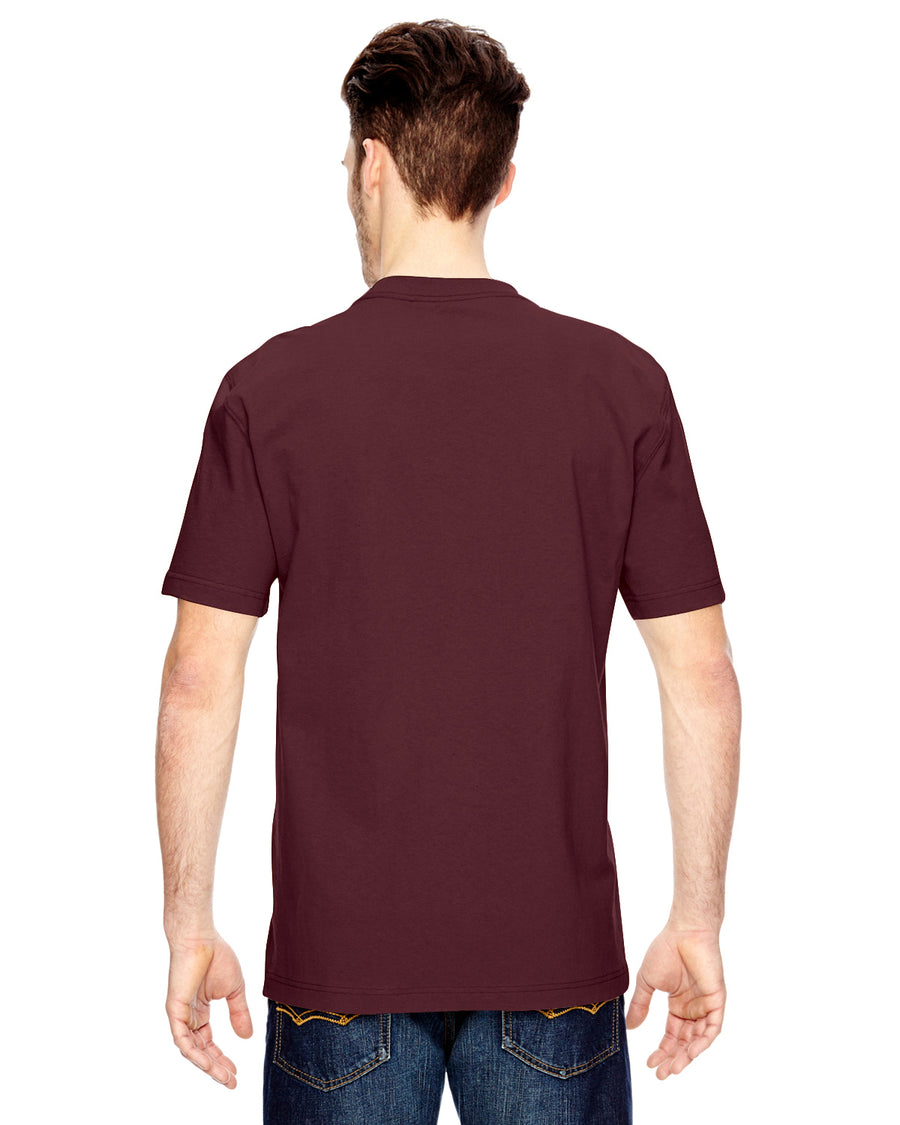 Unisex Short-Sleeve Heavyweight T-Shirt - Burgundy