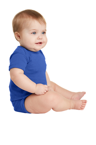 Infant Baby Rib Bodysuit - Royal