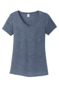Women's Perfect Tri V-Neck Tee - Navy Frost