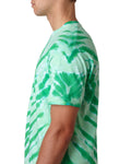 Unisex Tiger Stripe T-Shirt - Kelly