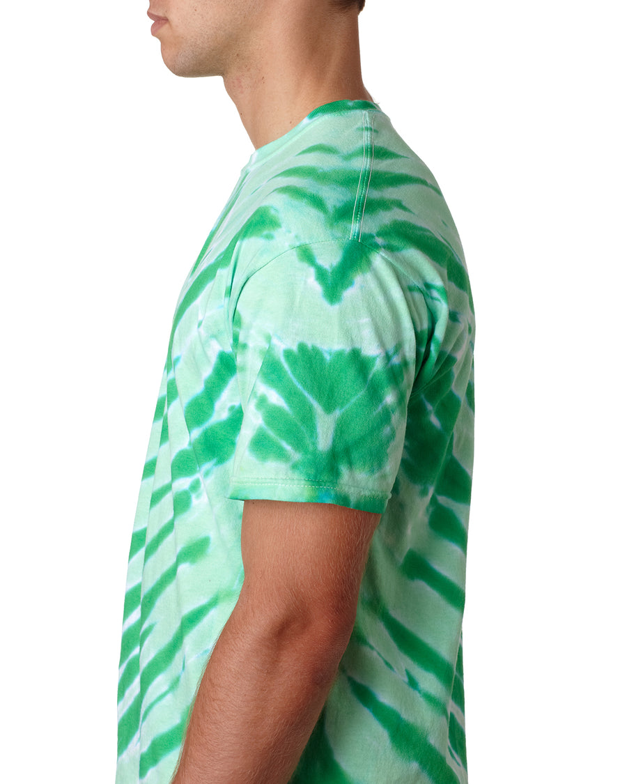 Unisex Tiger Stripe T-Shirt - Kelly