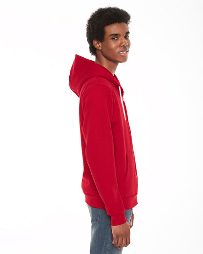 Unisex Flex Fleece Zip Hoodie - Red