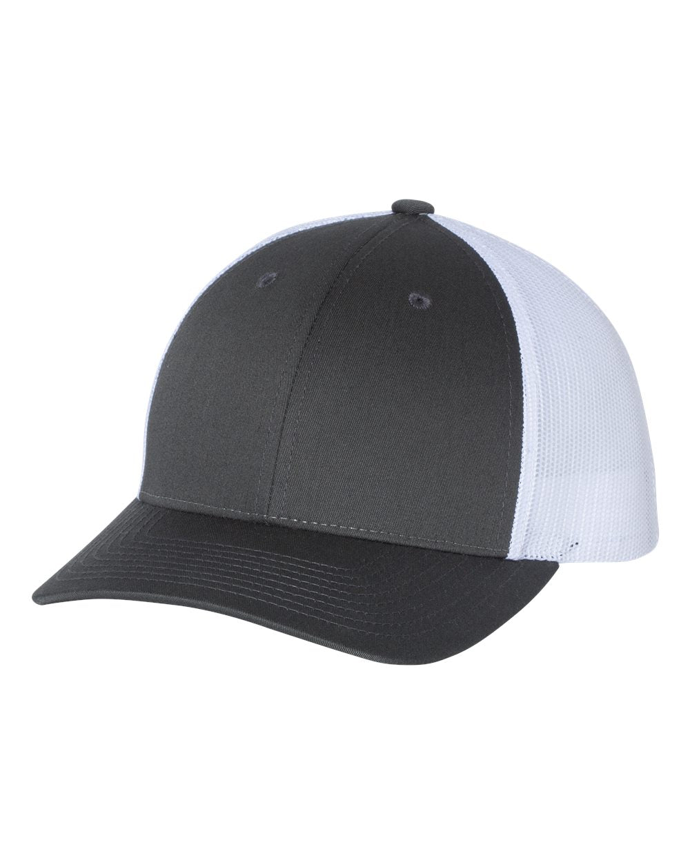 Low Pro Trucker Cap - Charcoal / White