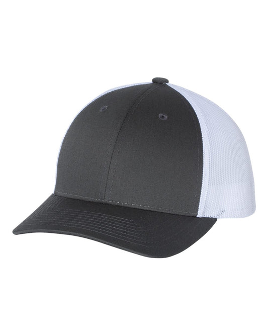 Low Pro Trucker Cap - Charcoal / White
