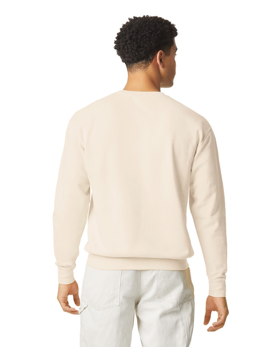 Unisex Lighweight Cotton Crewneck Sweatshirt - Ivory