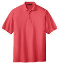 Unisex Silk Touch Polo - Hibiscus