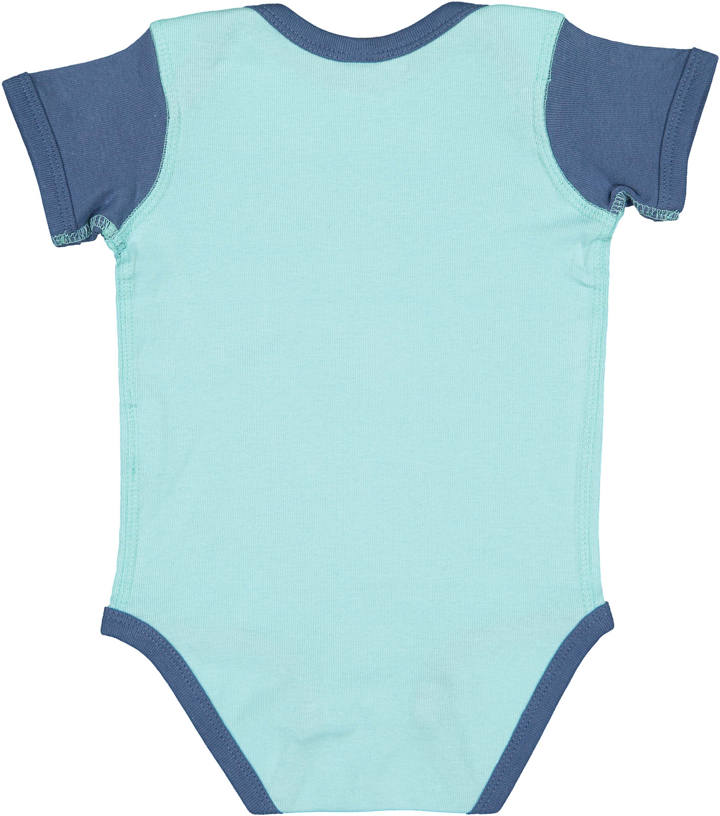 Infant Baby Rib Bodysuit - Chill / Indigo