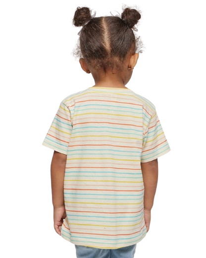 Toddler Fine Jersey T-Shirt - Sunkissed Stripe