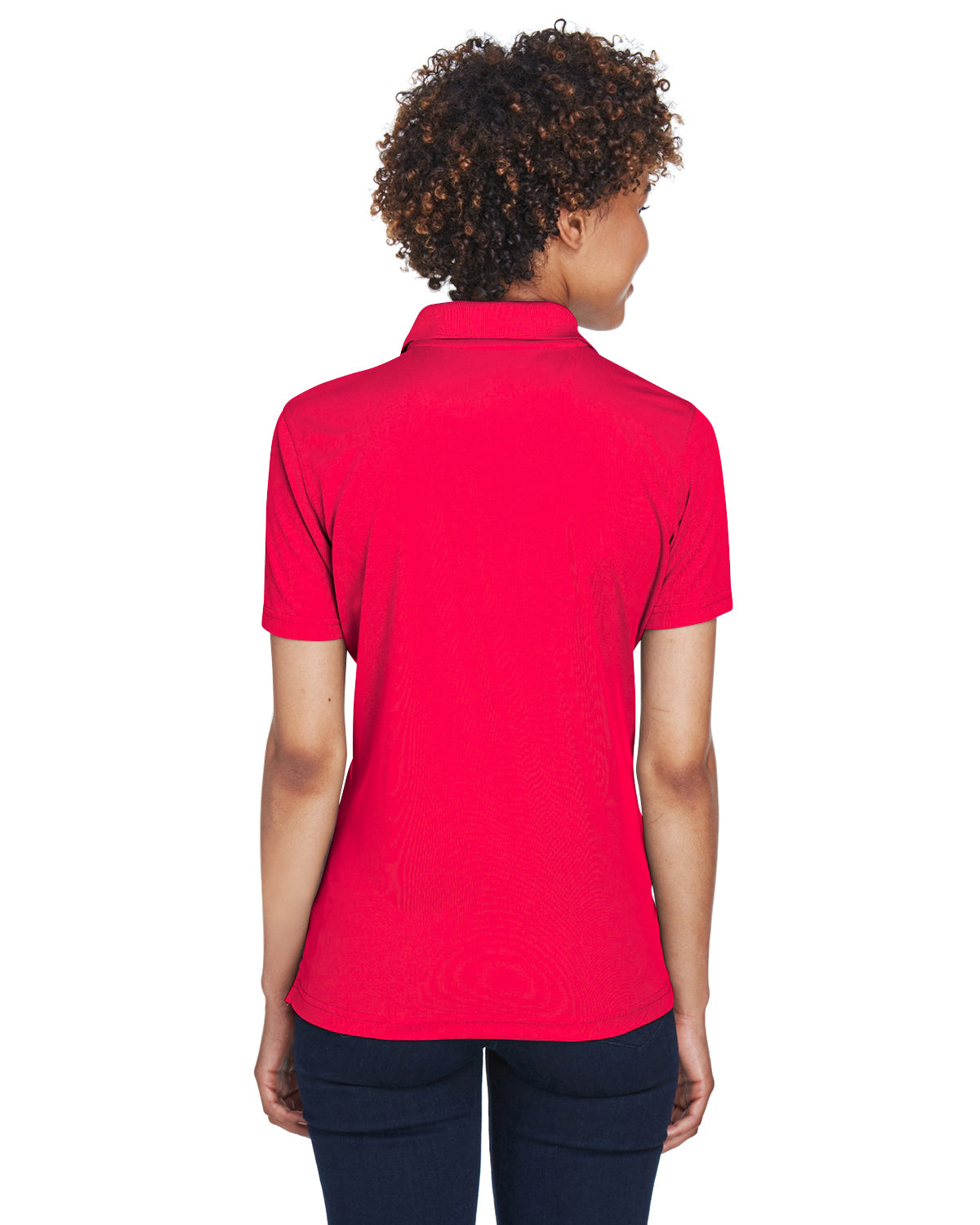 Women's Cool & Dry Mesh Piqué Polo - Red