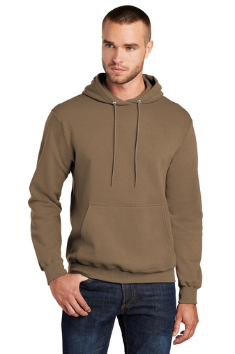 Unisex Core Fleece Pullover Hoodie - Woodland Brown