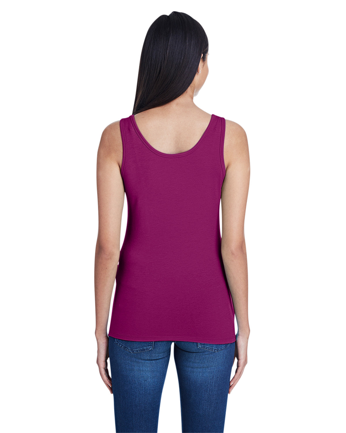 Women's Stretch Tank - Raspberry
