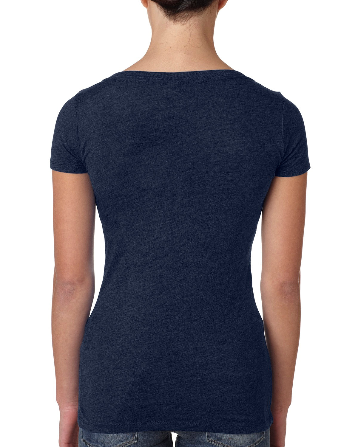 Women's Triblend Scoop - Vintage Navy