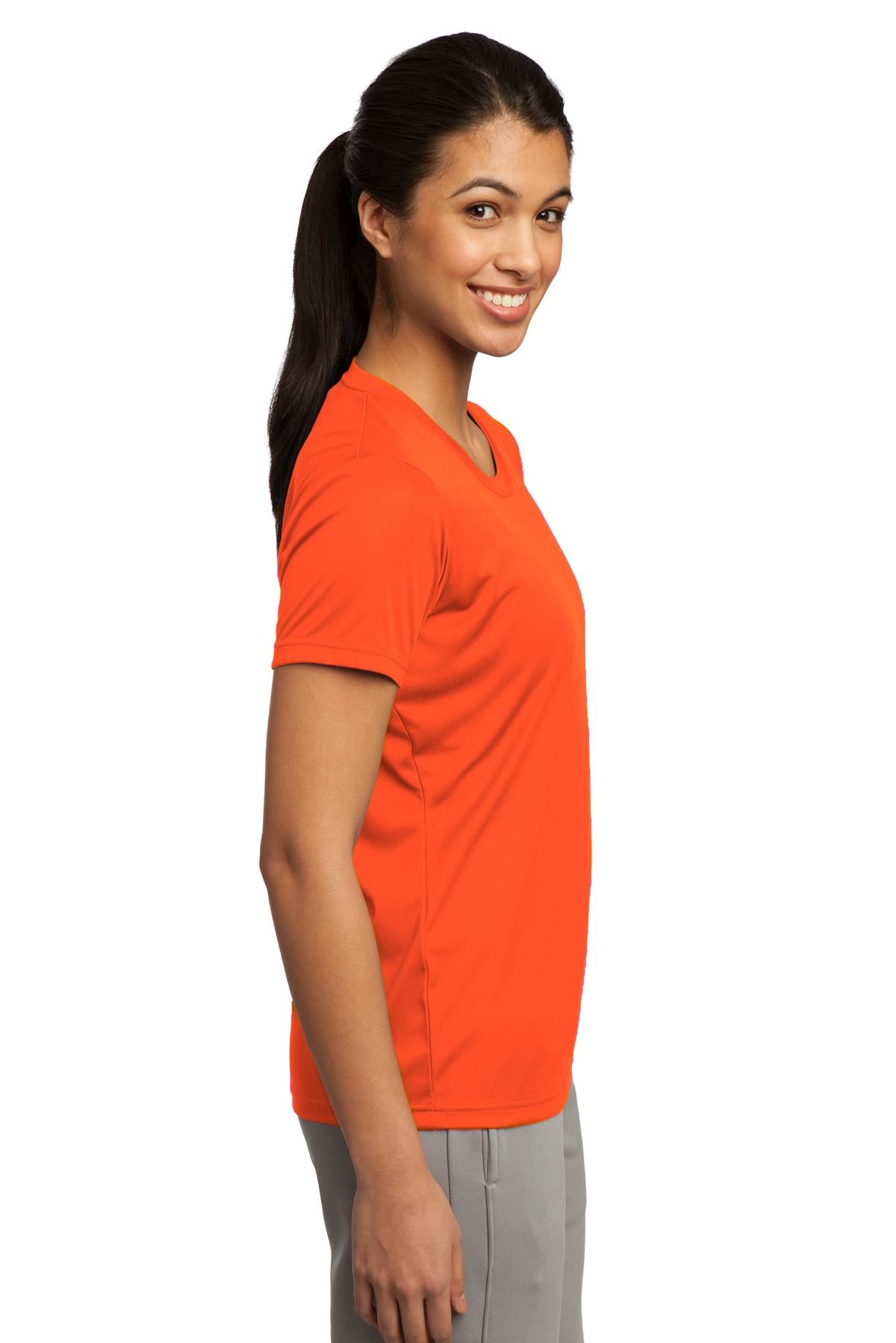 Women's PosiCharge Competitor Tee - Neon Orange