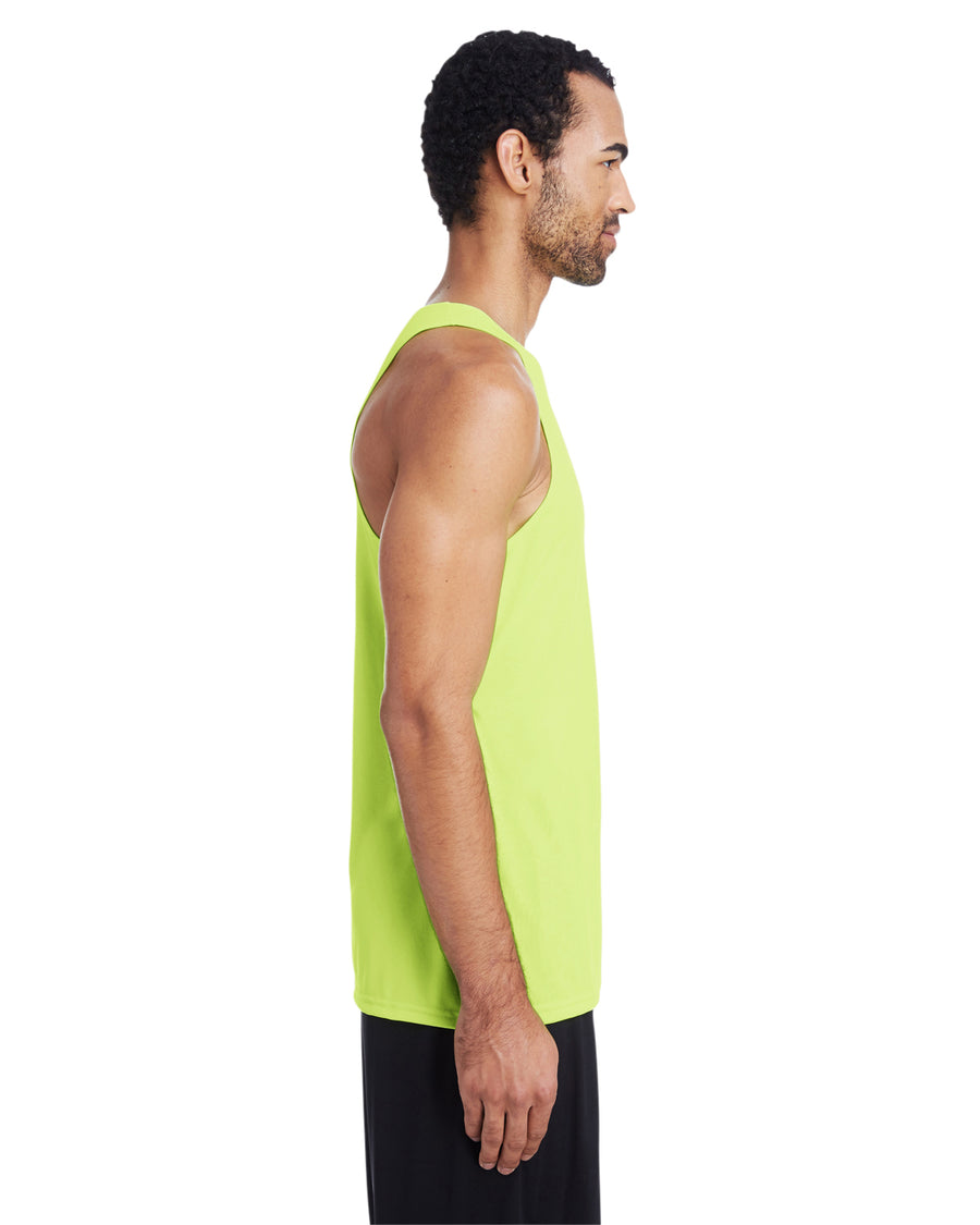 Unisex Performance®  Singlet - Safety Green