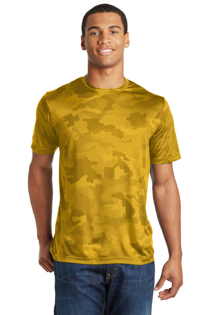 Unisex CamoHex Tee - Gold