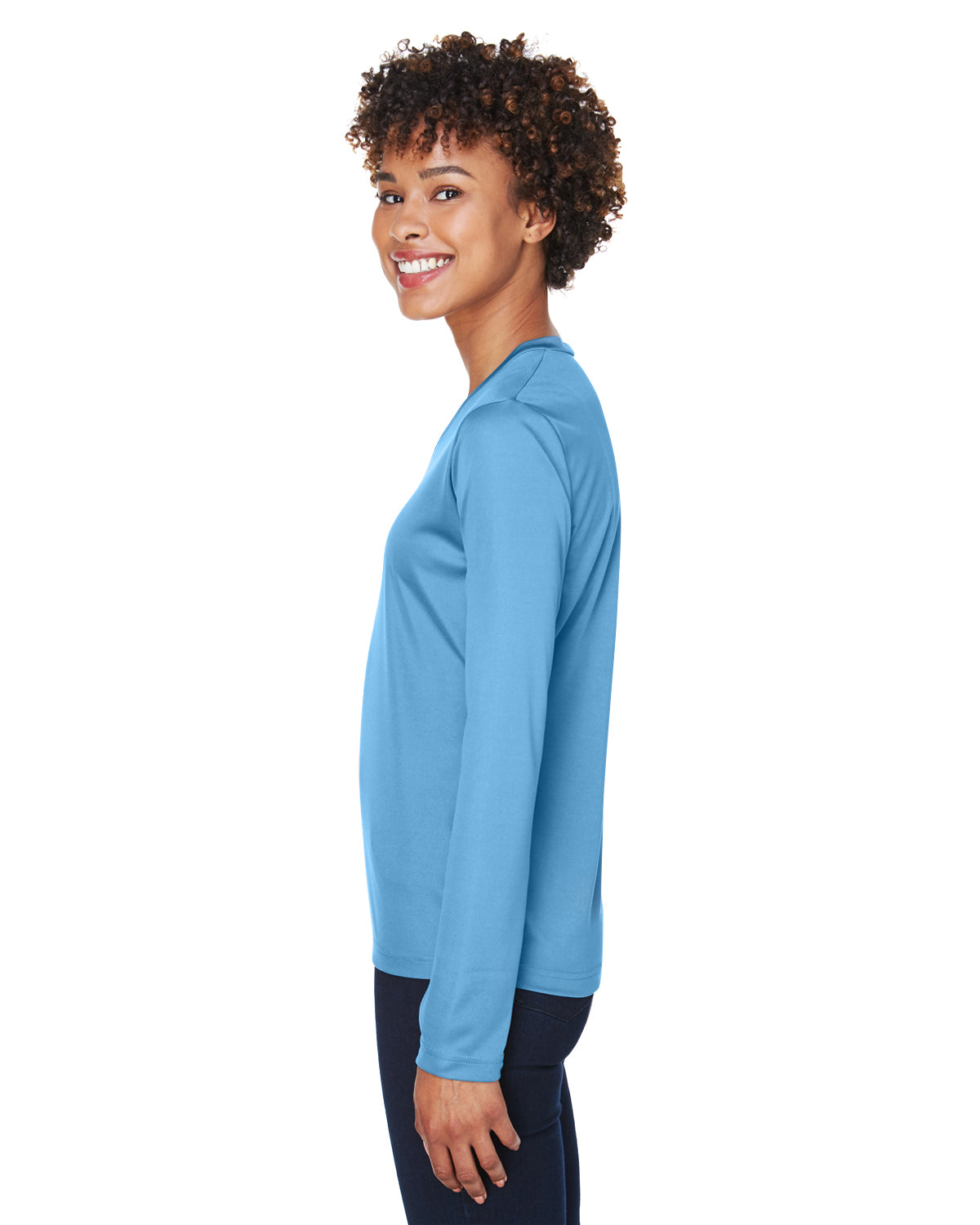 Women's Zone Performance Long-Sleeve T-Shirt - Sport Light Blue