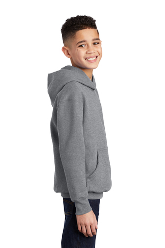 Youth Core Fleece Pullover Hoodie - Athletic Heather