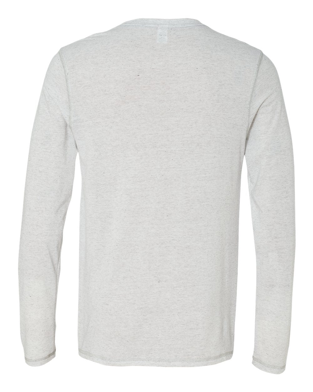 Long Sleeve Triblend T-Shirt - White Heather Triblend