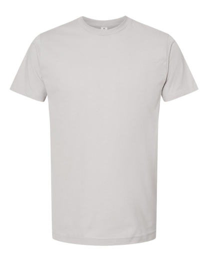 Unisex Fine Jersey Tee - Silver