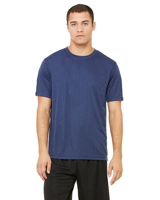 Unisex Performance Short-Sleeve T-Shirt - Heather Navy