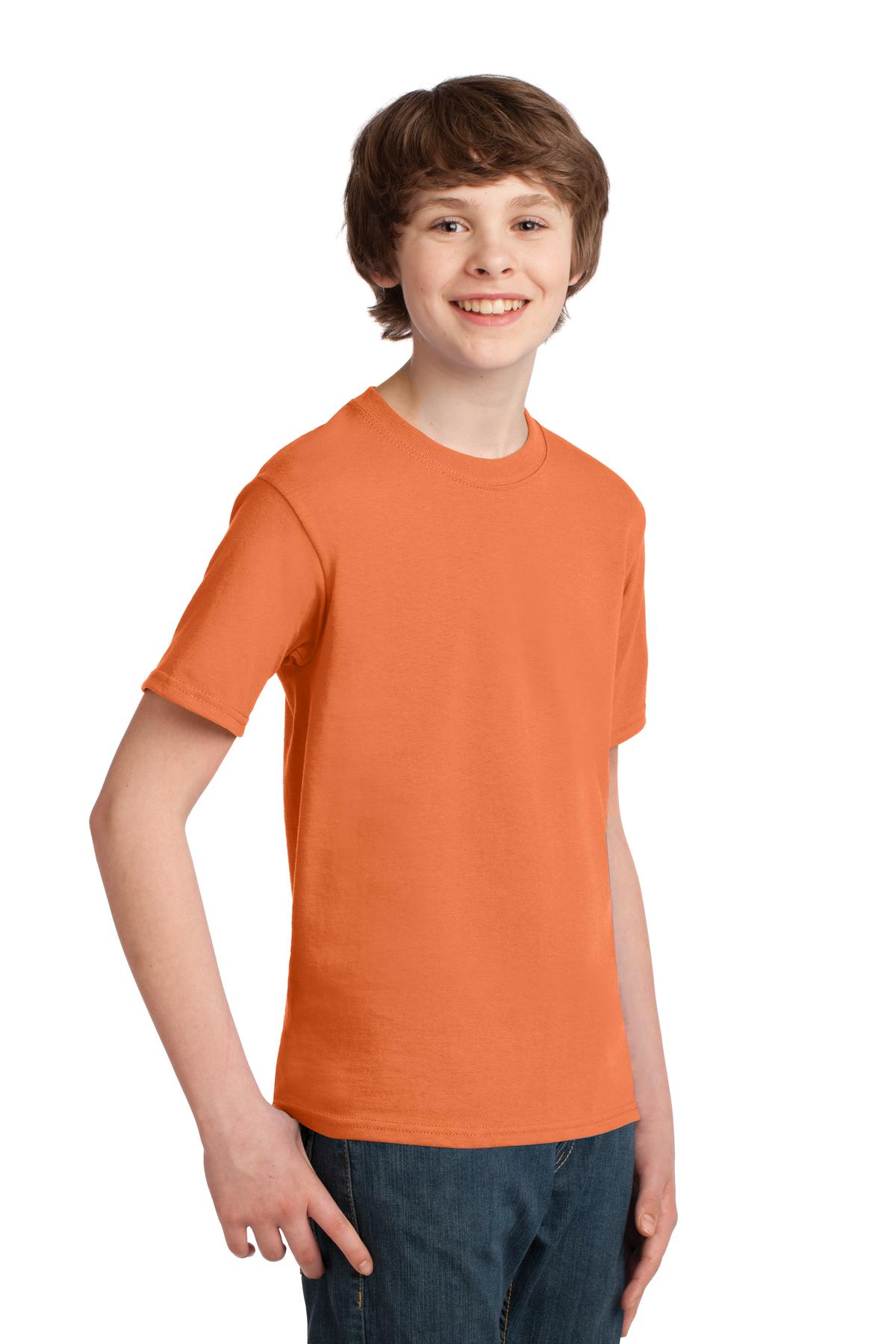 Youth Essential Tee - Orange Shrbt