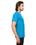 Unisex Triblend T-Shirt - Heather Caribbean Blue