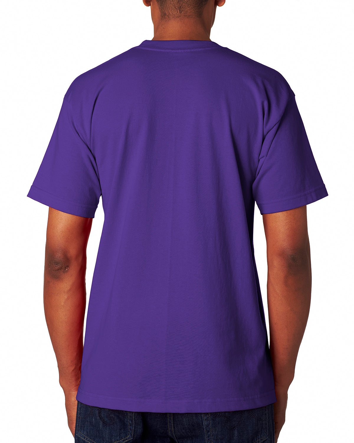 Unisex 100% Cotton Pocket T-Shirt - Purple