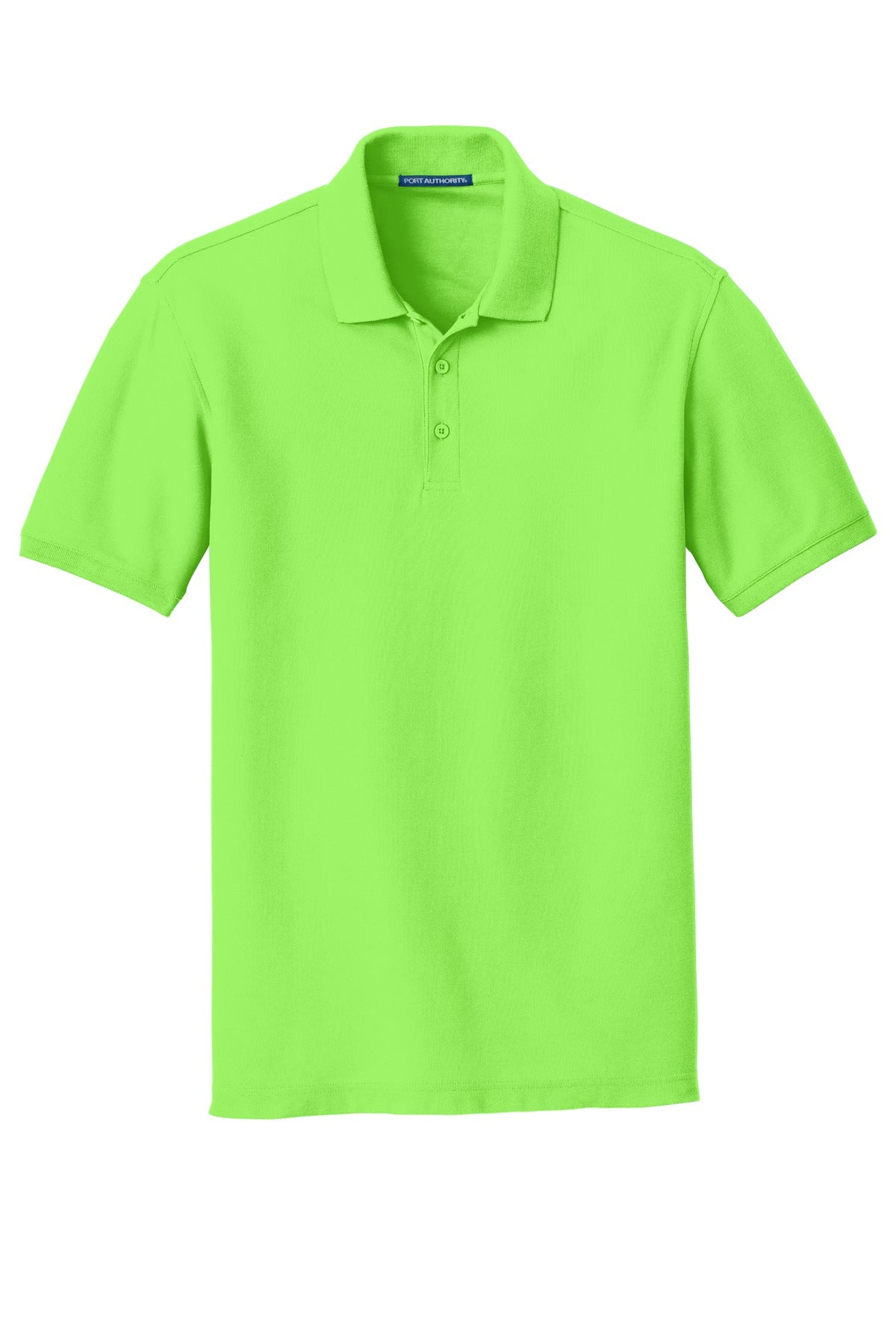 Unisex Core Classic Pique Polo - Lime