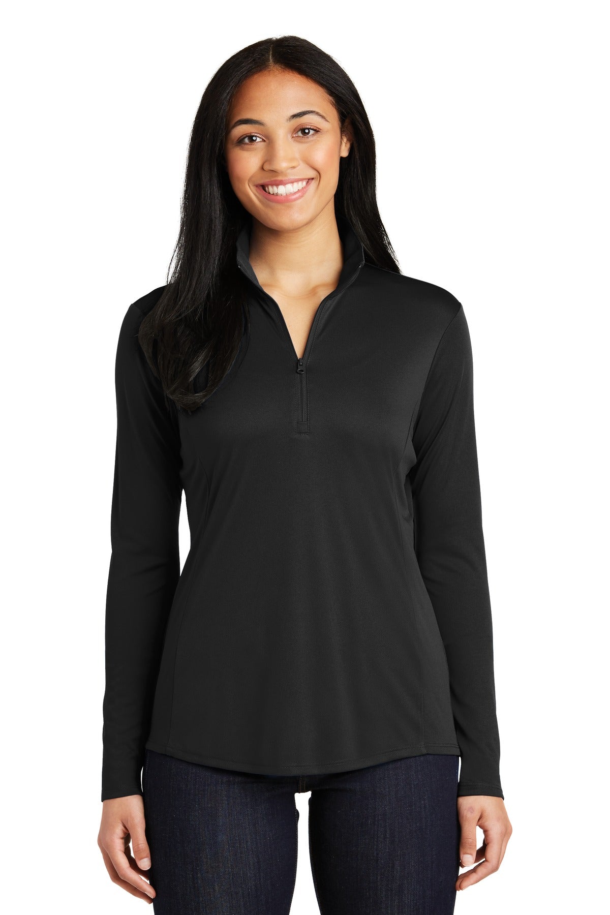 Women's PosiCharge Competitor 1/4-Zip Pullover - Black