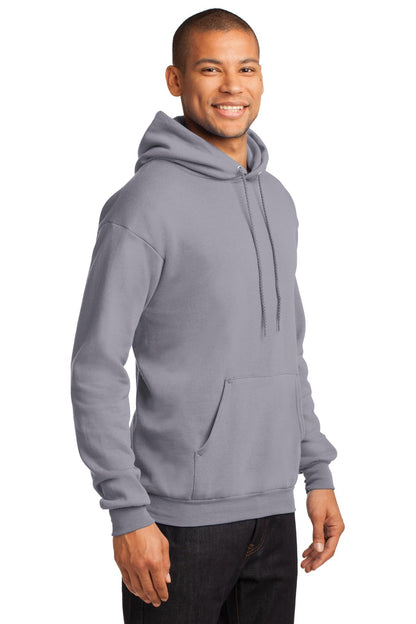 Unisex Core Fleece Pullover Hoodie - Silver