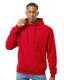 Tultex 0320TC - Unisex Fleece Pullover Hoodie - Red