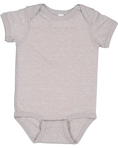 Infant Harborside Melange Bodysuit - Gray Melange