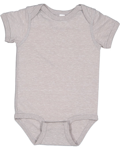 Infant Harborside Melange Bodysuit - Gray Melange