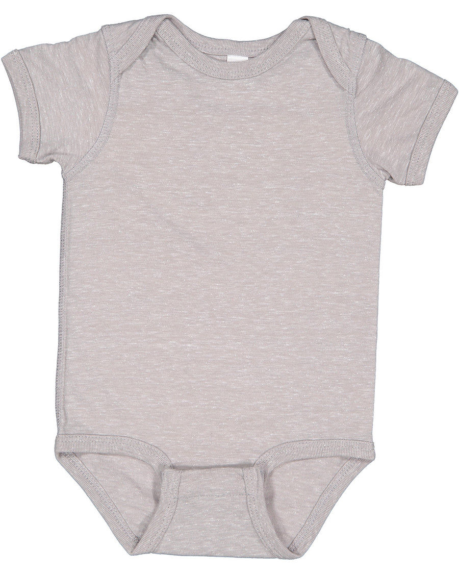Infant Harborside Melange Bodysuit - Gray Melange