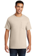 Unisex Essential Pocket Tee - Natural