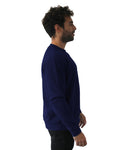 Unisex PCH Basic Pullover Crew - Heather Midnight Navy