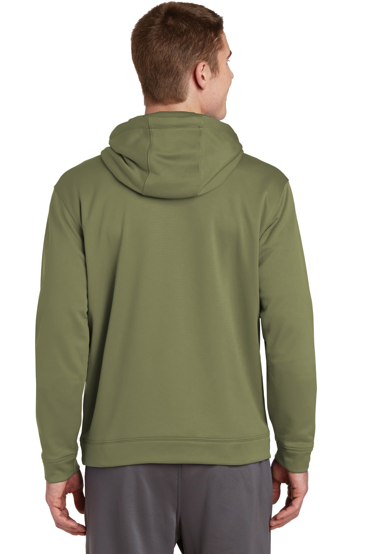 Sport-Wick Fleece Hooded Pullover - Olive Drab Green